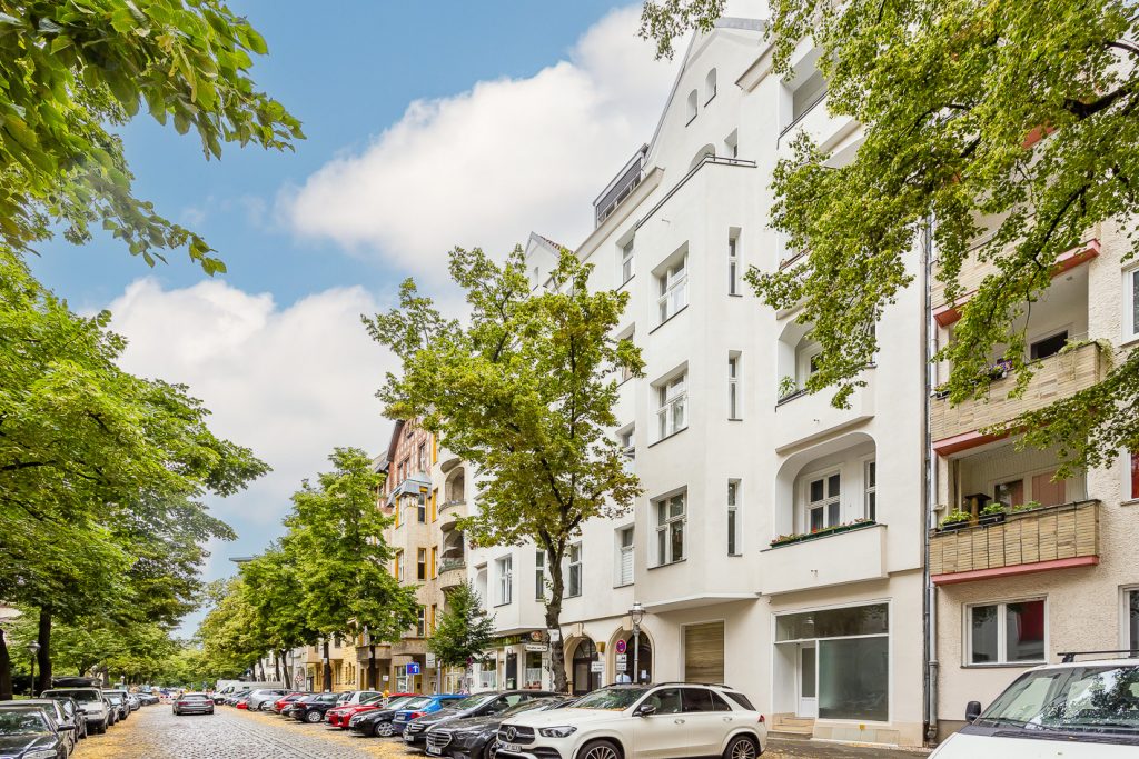 Blick in die Straße