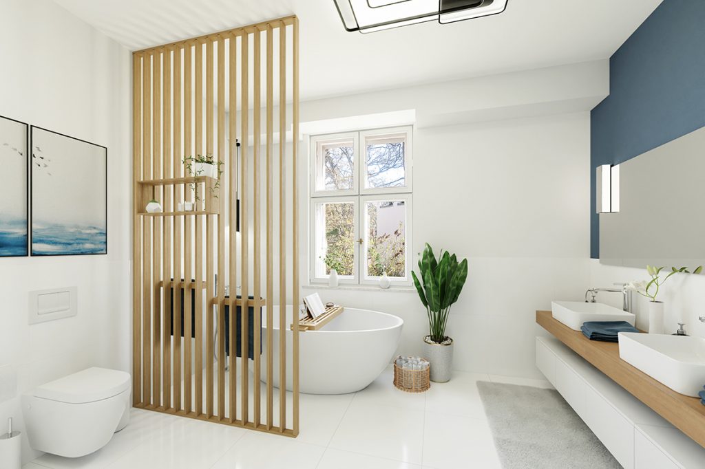 Badezimmer OG Visualisierung