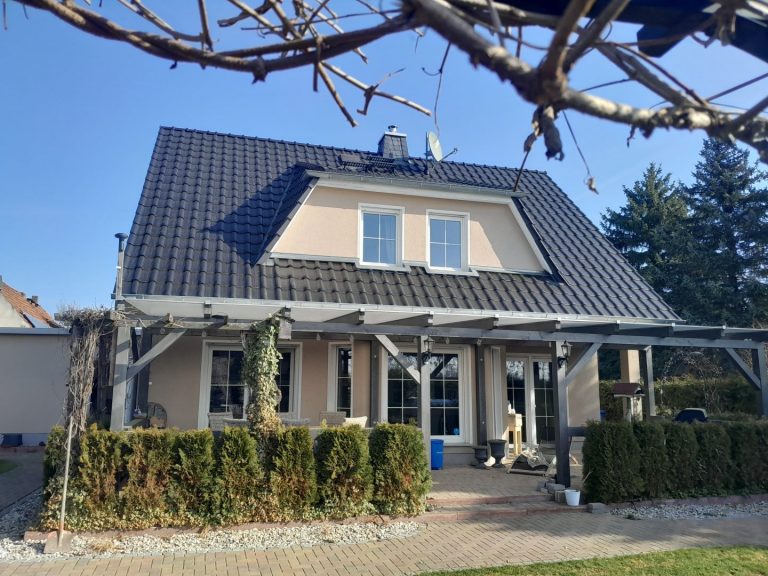 Haus Rückansicht