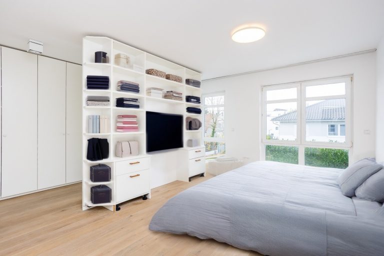 Ankleidezimmer visualisiert