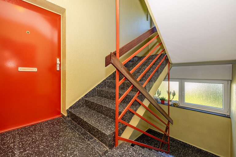 Treppenhaus, 70er Jahre-Style