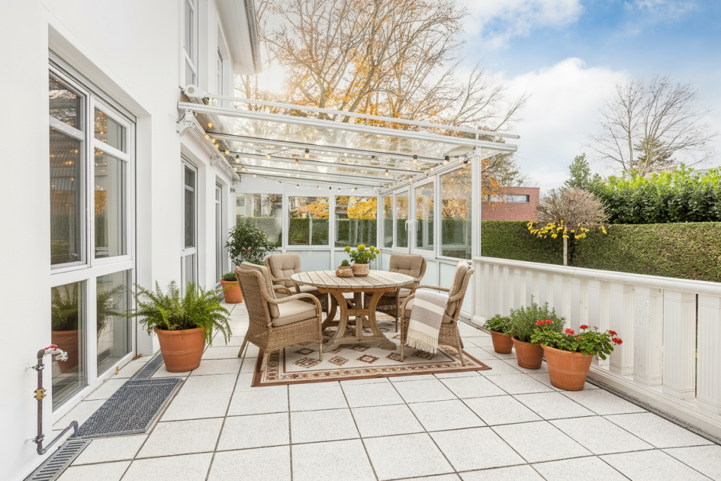 Terrasse visualisiert