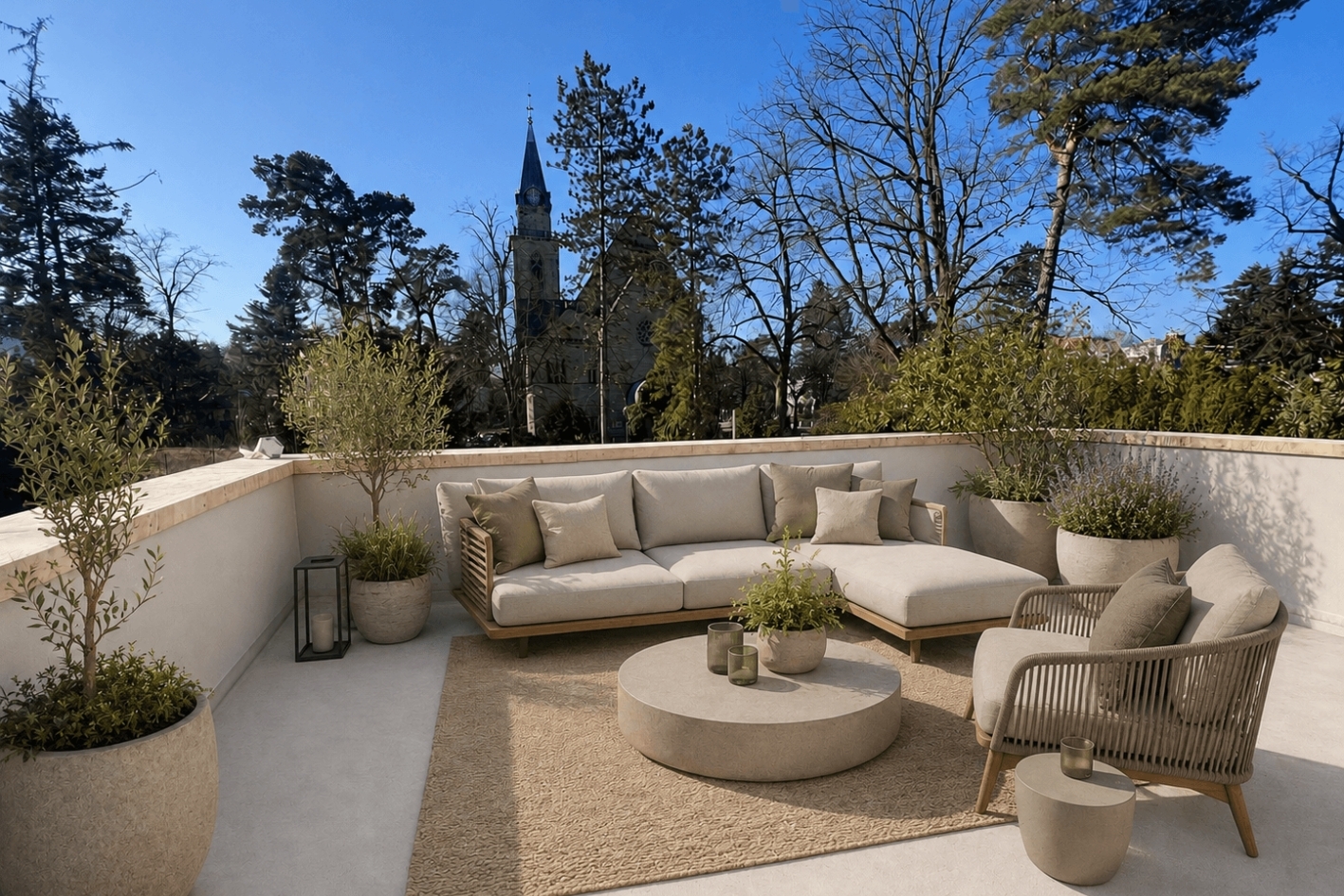 Terrasse visualisiert