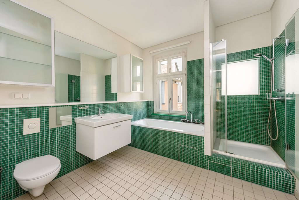Badezimmer im Obergeschoss