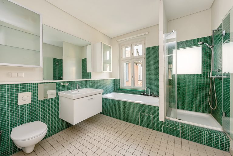 Badezimmer im Obergeschoss