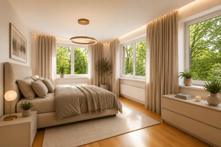 Schlafzimmer Visualisierung