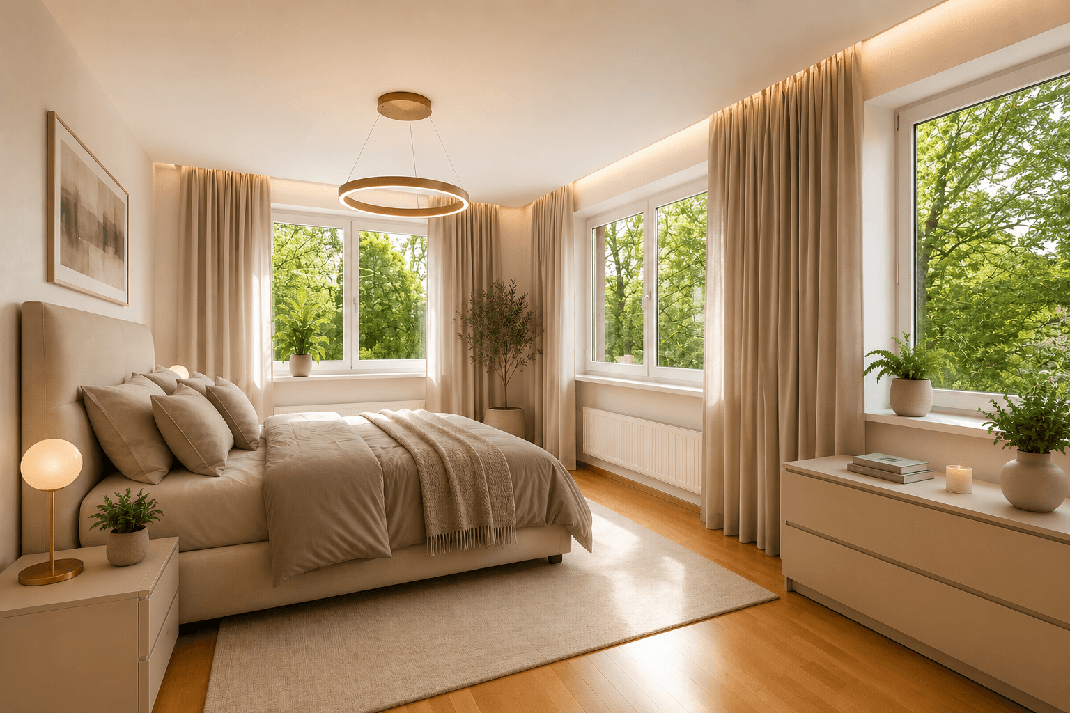 Schlafzimmer Visualisierung