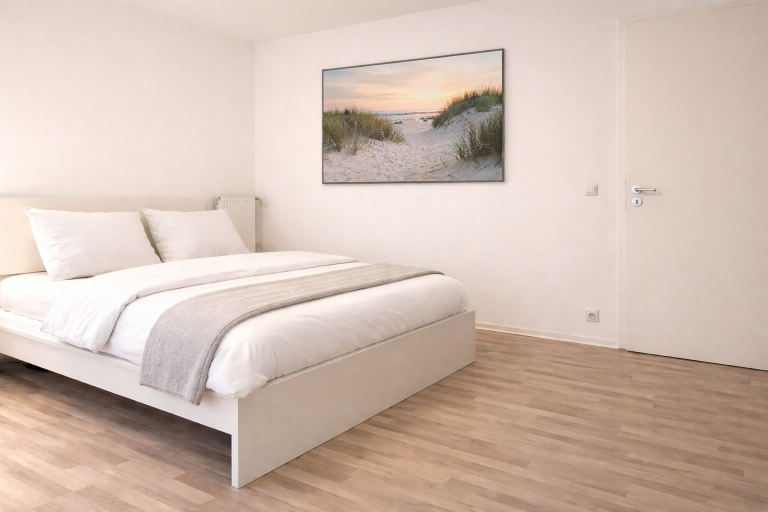 Schlafzimmer Einliegerwohnung im Souterrain