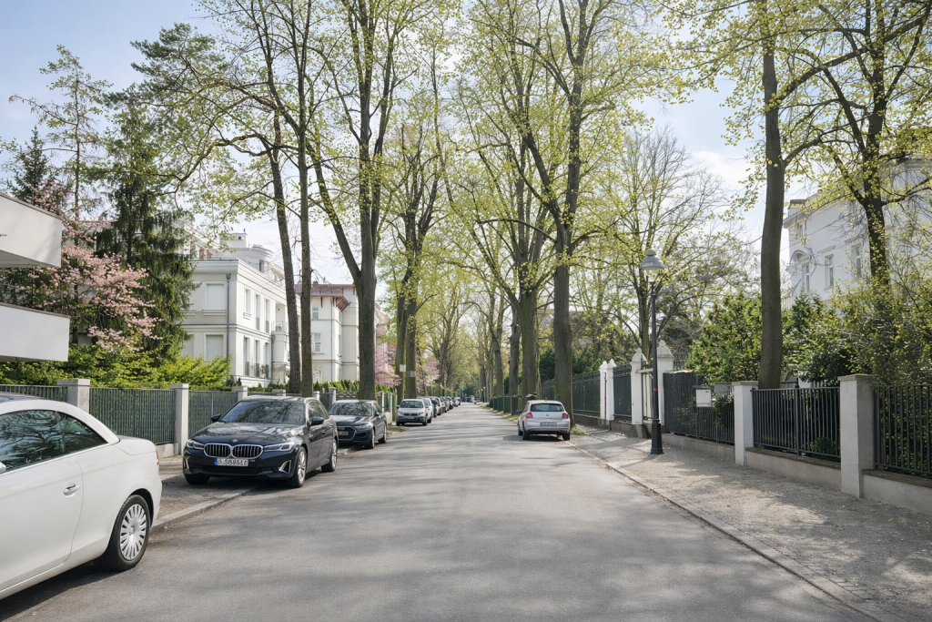 Blick in die Straße