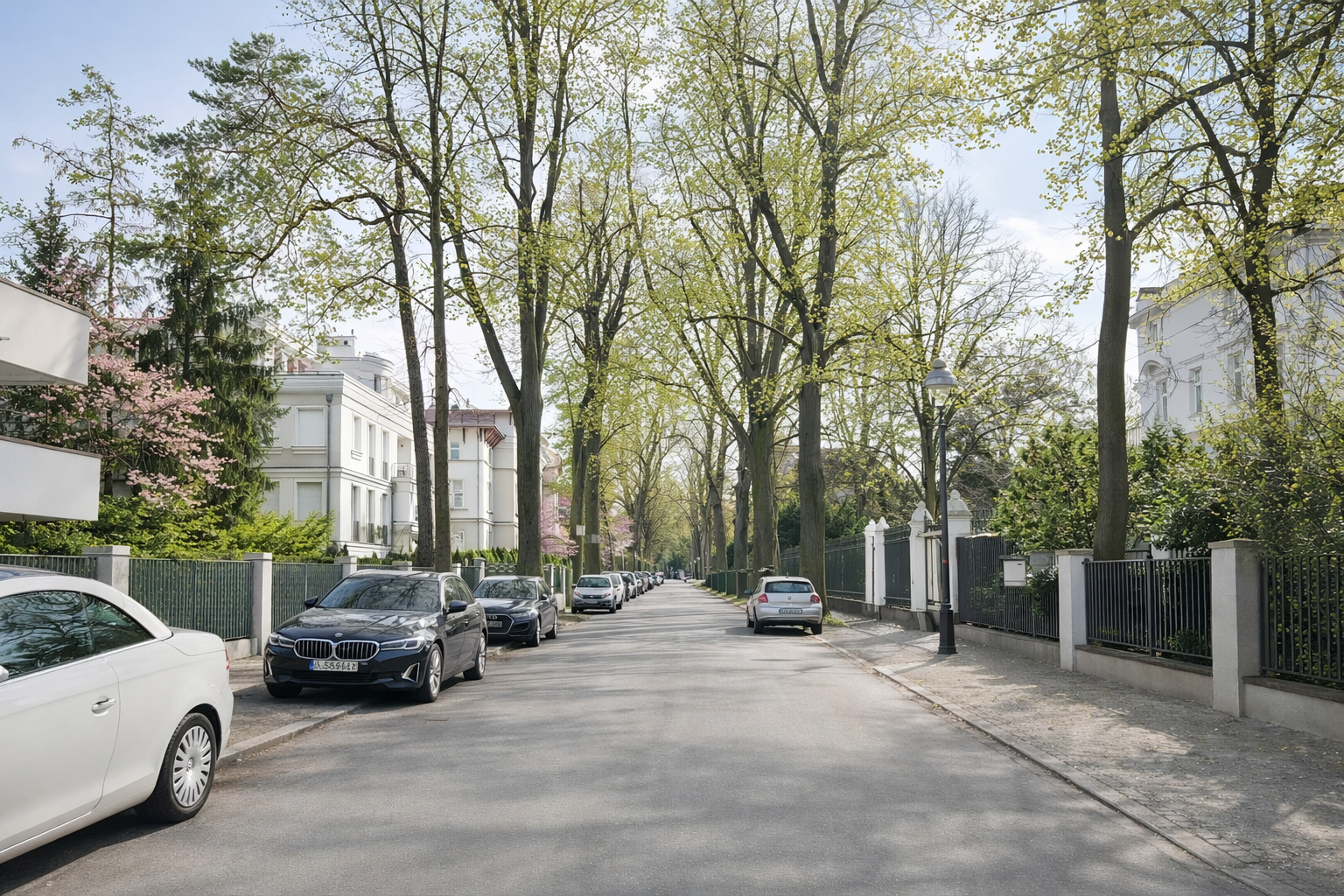 Blick in die Straße