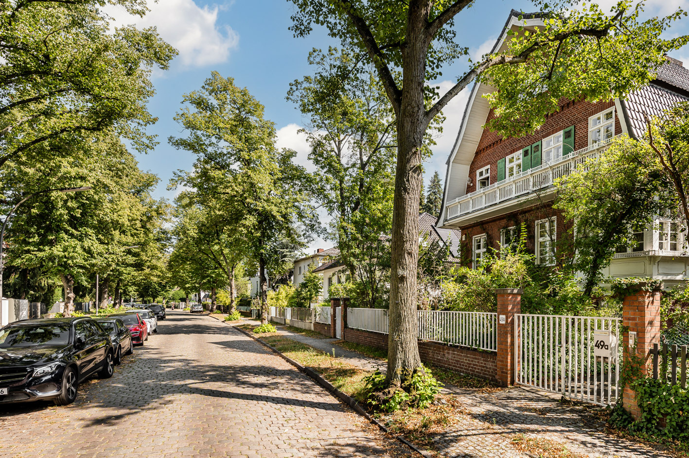 Blick in die Straße