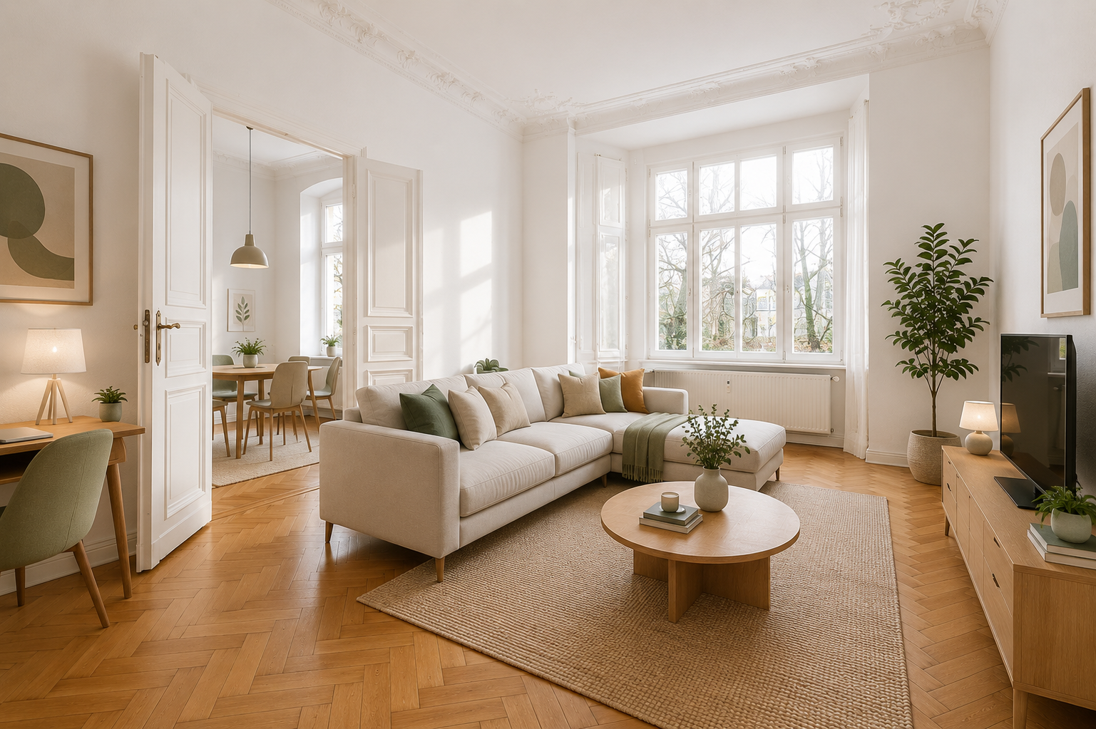 Visualisierung Wohnzimmer