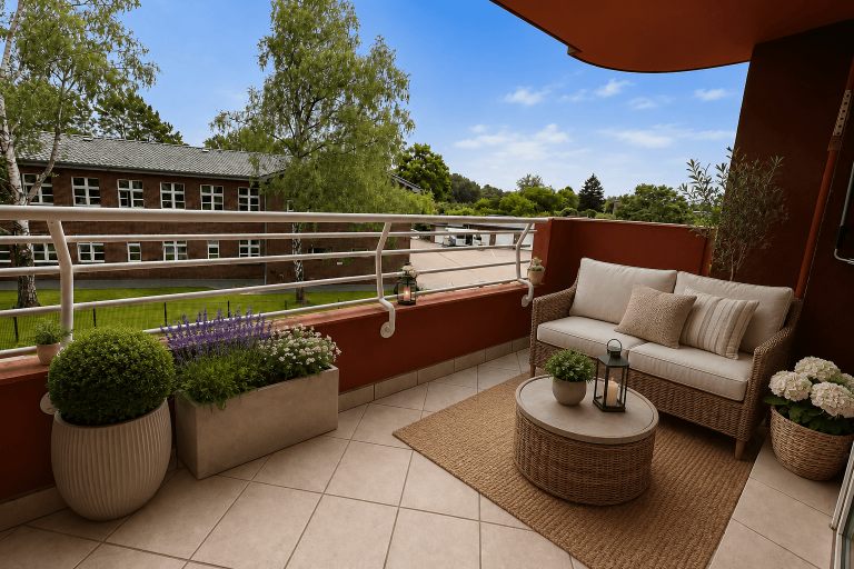 Balkon visualisiert