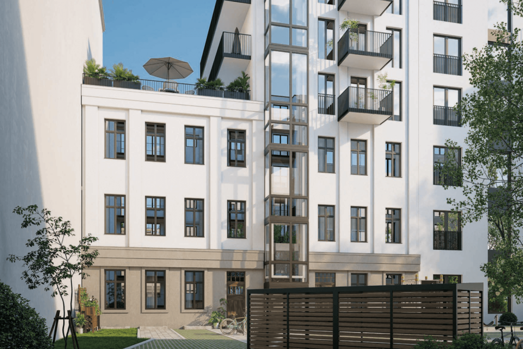 Gartenfassade