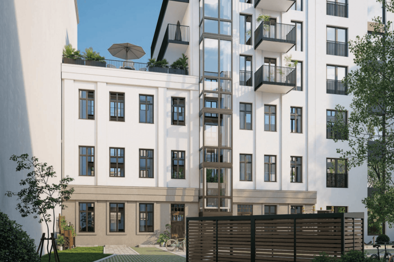 Gartenfassade